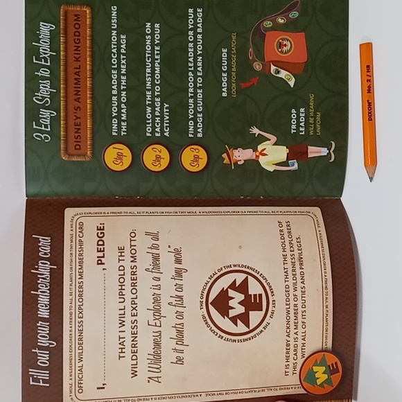 2023 DISNEY ANIMAL KINGDOM GUIDE MAPS - Picture 3 of 16